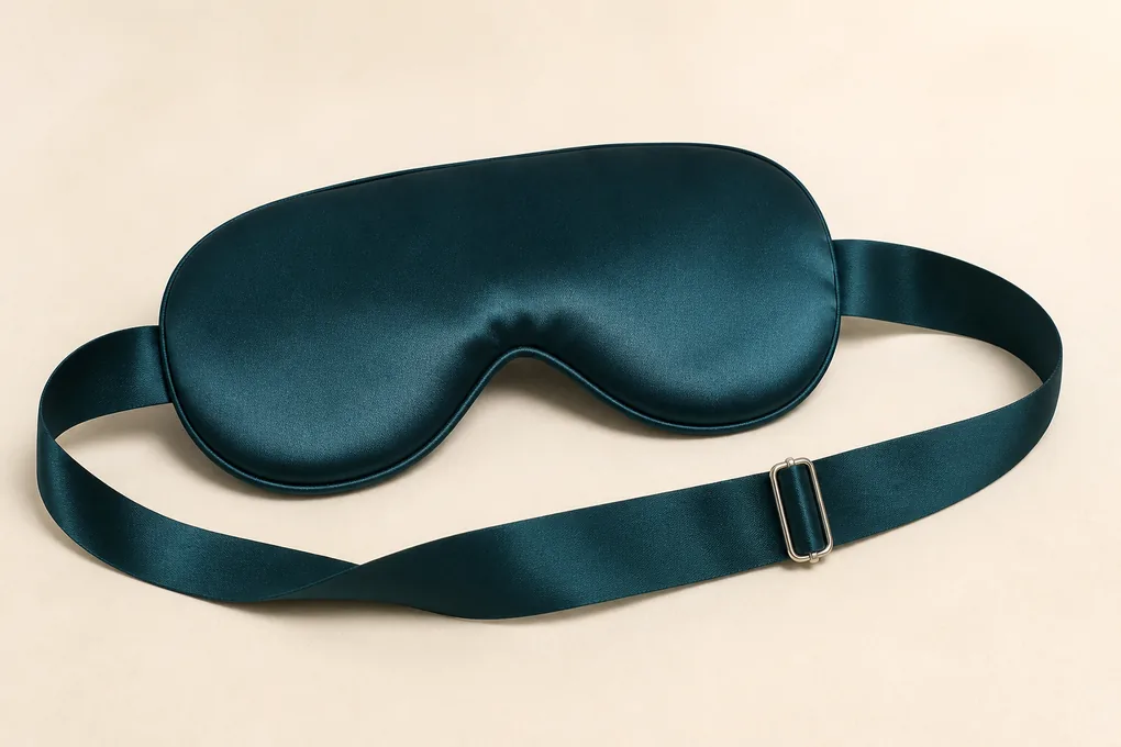 Adjustable sleep-mask mechanism and strap-path review