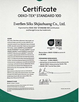 OEKO-TEX Standard 100 document preview for a buyer document-scope inquiry